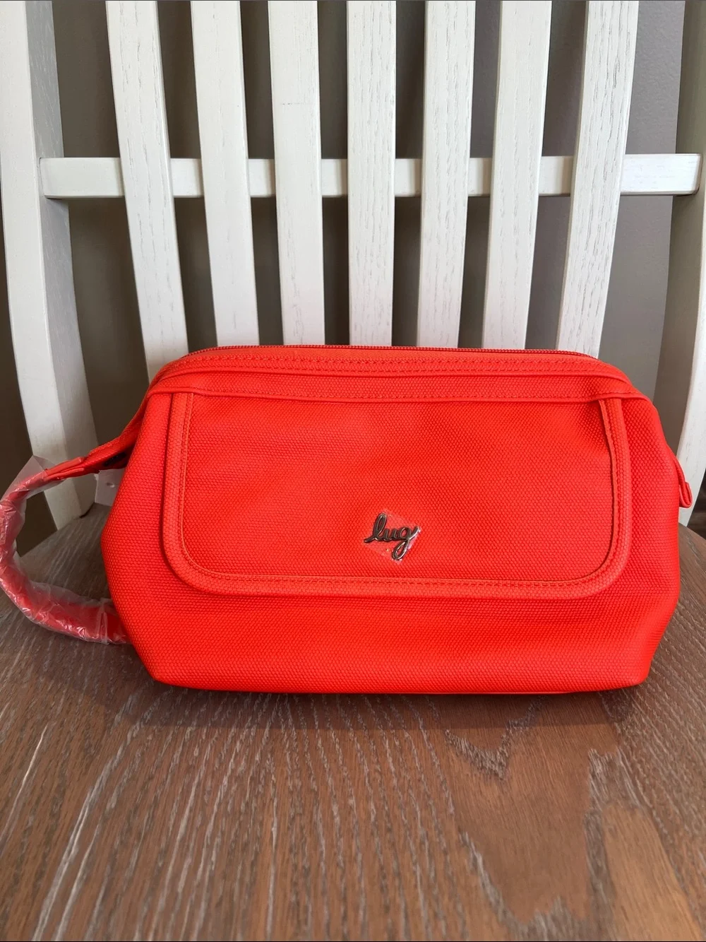Via Travel/Toiletry Case RARE PAPAYA - Picture 1 of 10